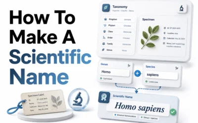 How to Make a Scientific Name: A Simple Step-by-Step Guide